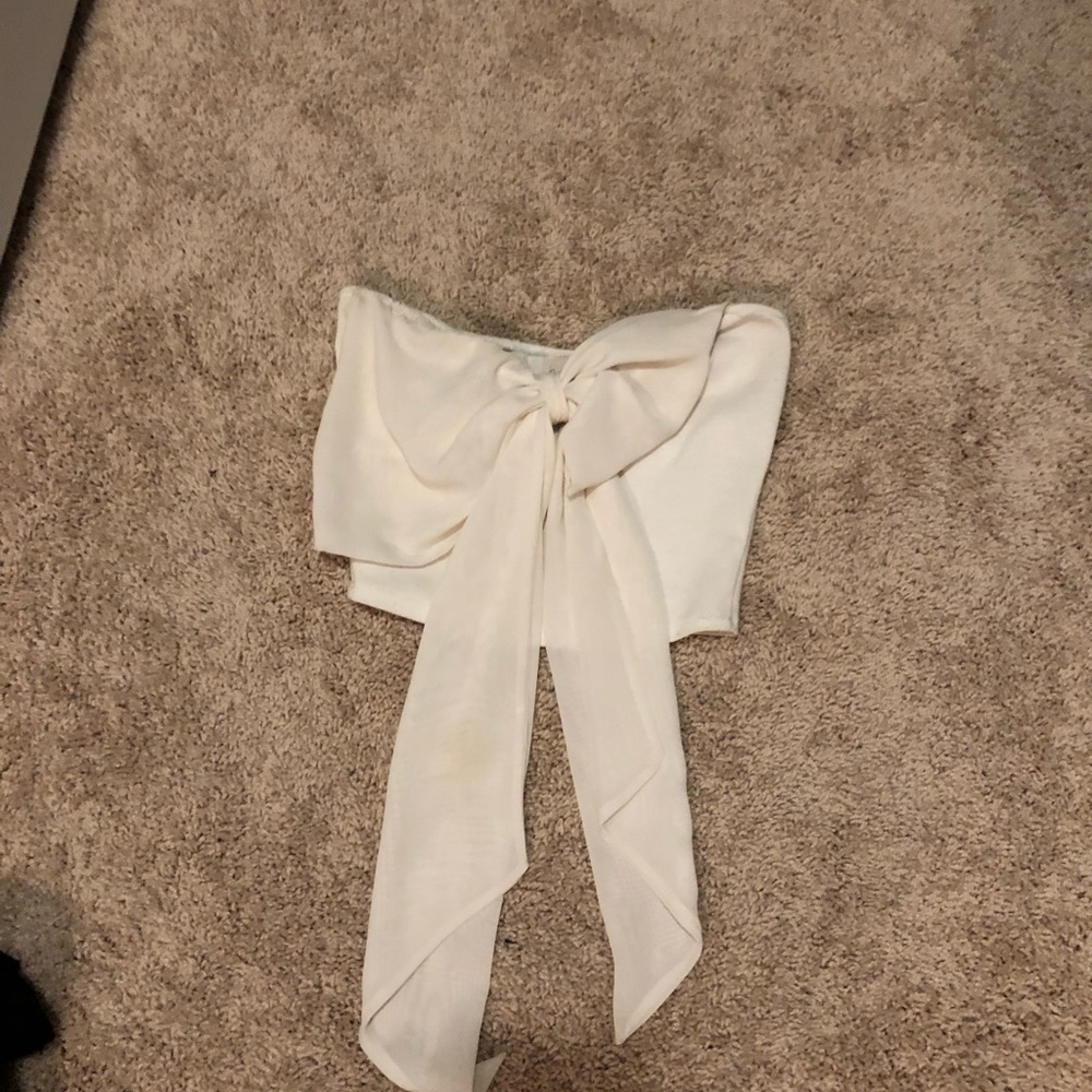 Bow crop top